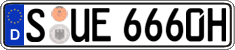 German license plate, Plates for oldtimers (type 