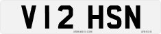 License plate of the United Kingdom, 1983 year system