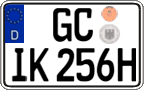 German license plate, Plates for oldtimers (type 