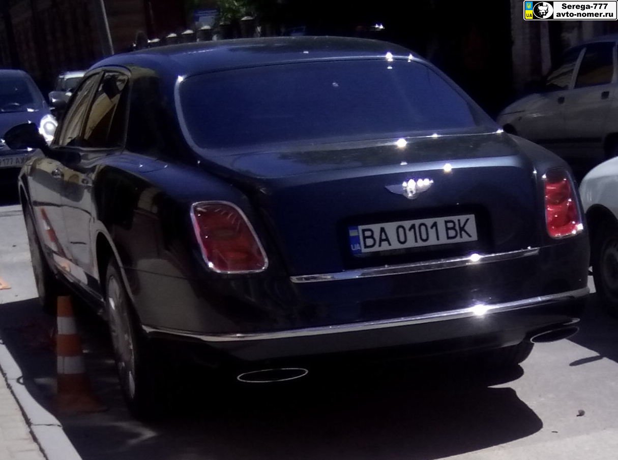 BA 0101 BK, Bentley Mulsanne 2nd gen (3Y), 2009–2016