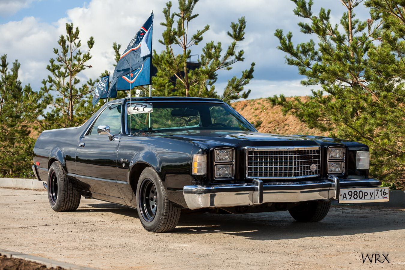 а 980 ру 716, Ford Ranchero 7th gen (97), 1976–1979