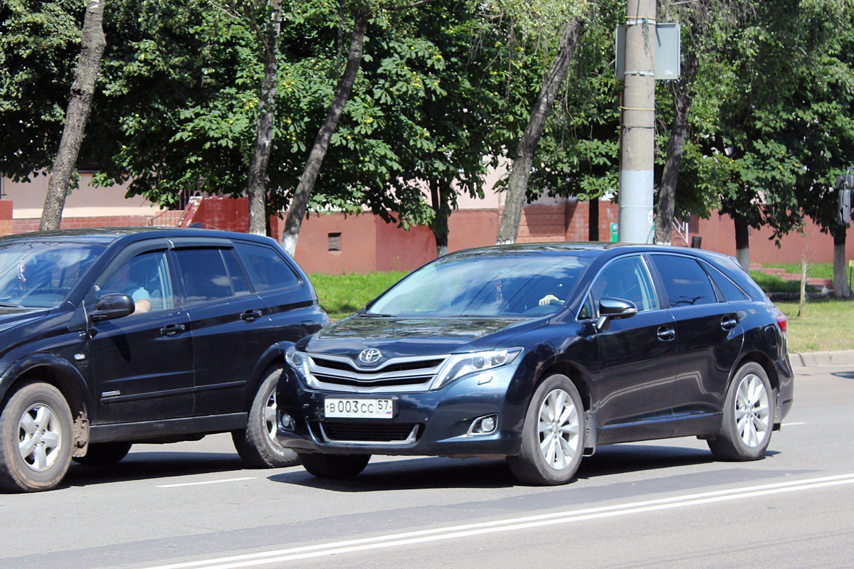 в 003 сс 57, Toyota Venza 1st gen (AV10), 2009–2015