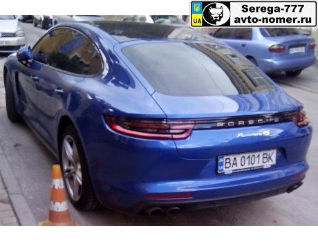 BA 0101 BK, Porsche Panamera