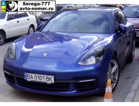 BA 0101 BK, Porsche Panamera