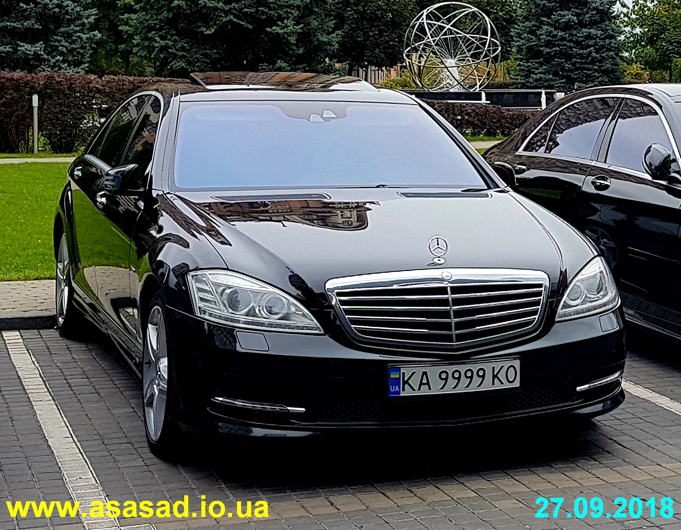 KA 9999 KO, Mercedes-Benz S-Klasse 7th gen (W221/V221), 2005–2013