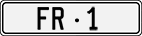 License plate of Switzerland, Cars