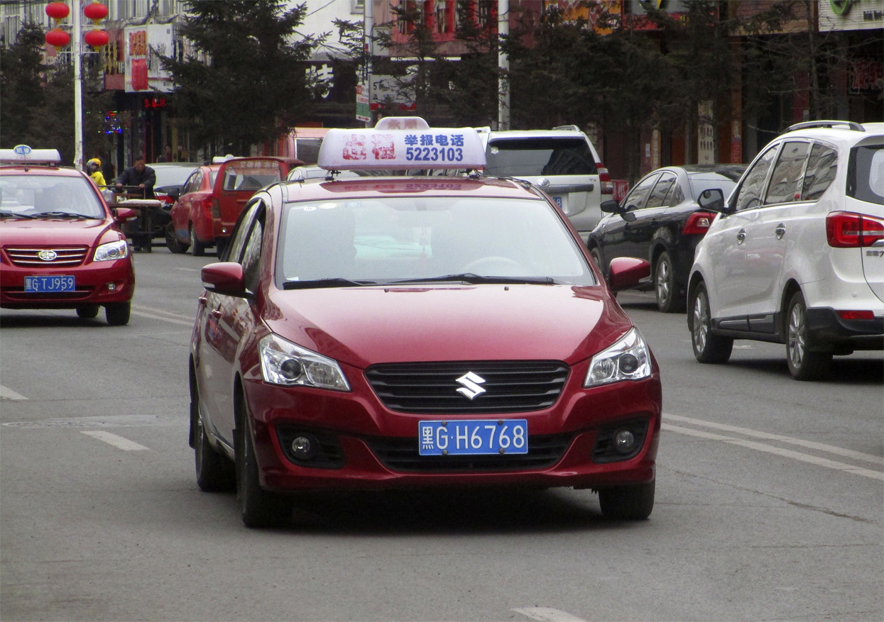 黑G·H6768, Suzuki Alivio 