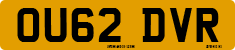 License plate of the United Kingdom, 2001 year system