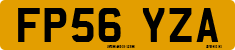 License plate of the United Kingdom, 2001 year system