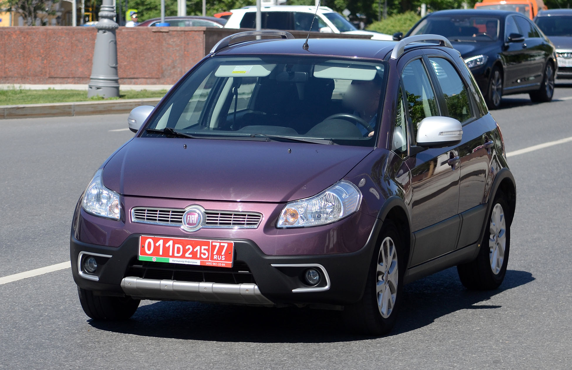 011 D 215 77, FIAT Sedici 1st gen (189), 2006–2014
