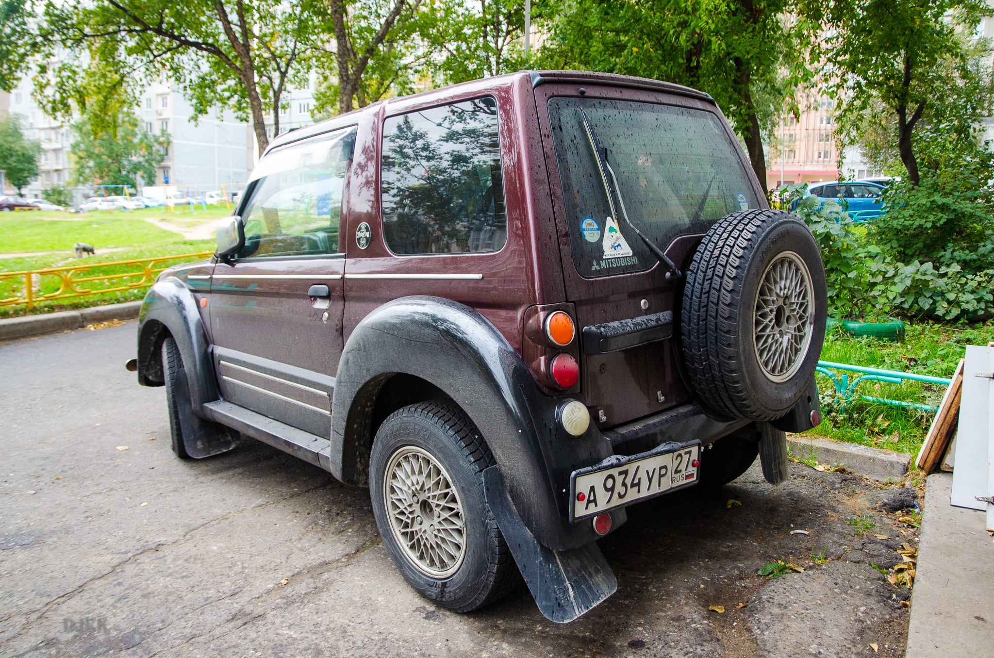 а 934 ур 27, Mitsubishi Pajero Junior Flying Pug 1st gen (H57A), 1997