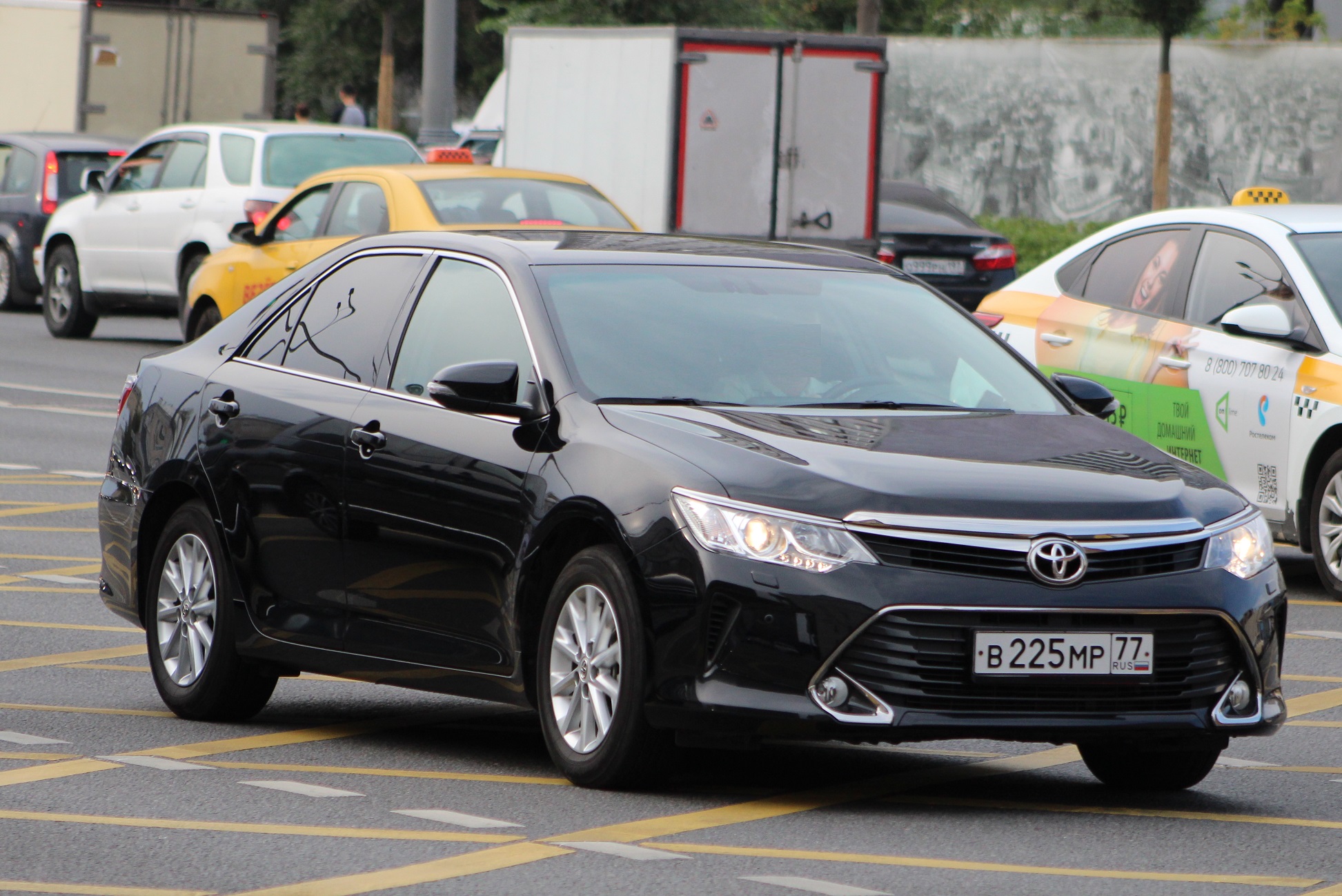 в 225 мр 77, Toyota Camry 7th gen (XV50; Global-market), facelift, 2014–2018