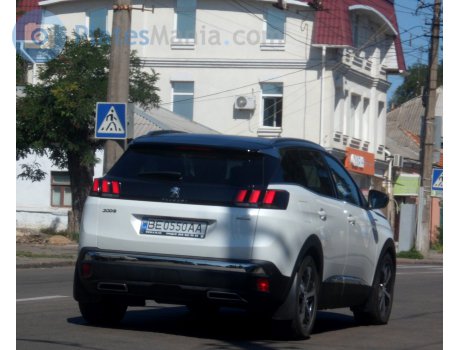 BE 0550 AA, Peugeot 3008