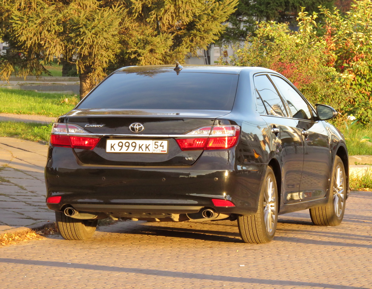 к 999 кк 54, Toyota Camry 7th gen (XV50; Global-market), facelift, 2014–2018