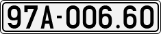 License plate of Vietnam, Cars