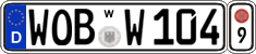 German license plate, Transferable license plates
