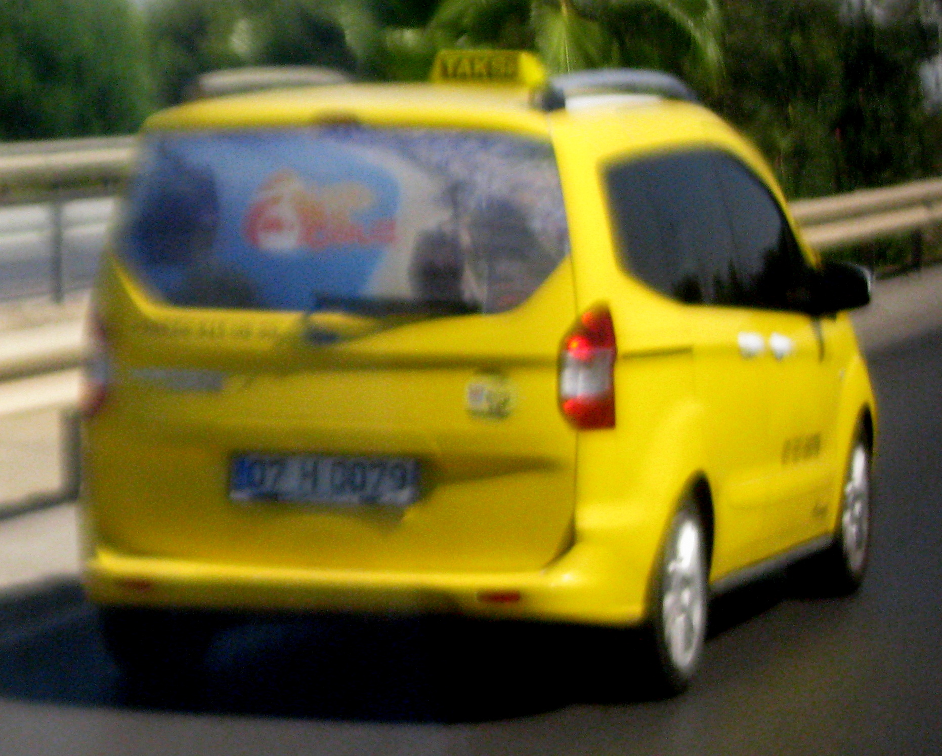 07 H 0079, Ford Tourneo Courier 1st gen (B460/JU2), 2014–