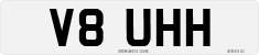 License plate of the United Kingdom, 1983 year system