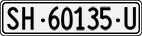 License plate of Switzerland, Dealer (with 