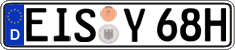 German license plate, Plates for oldtimers (type 