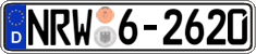 German license plate, Regional authorities