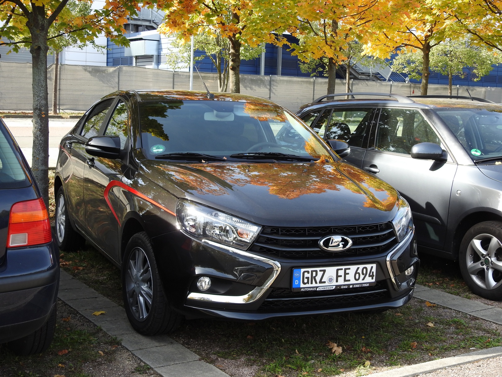 GRZ FE 694, Lada (VAZ) Vesta 1st gen Sedan (GFL), 2015–2022