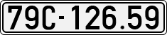 License plate of Vietnam, Cars