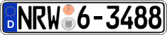 German license plate, Regional authorities