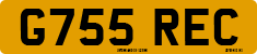 License plate of the United Kingdom, 1983 year system