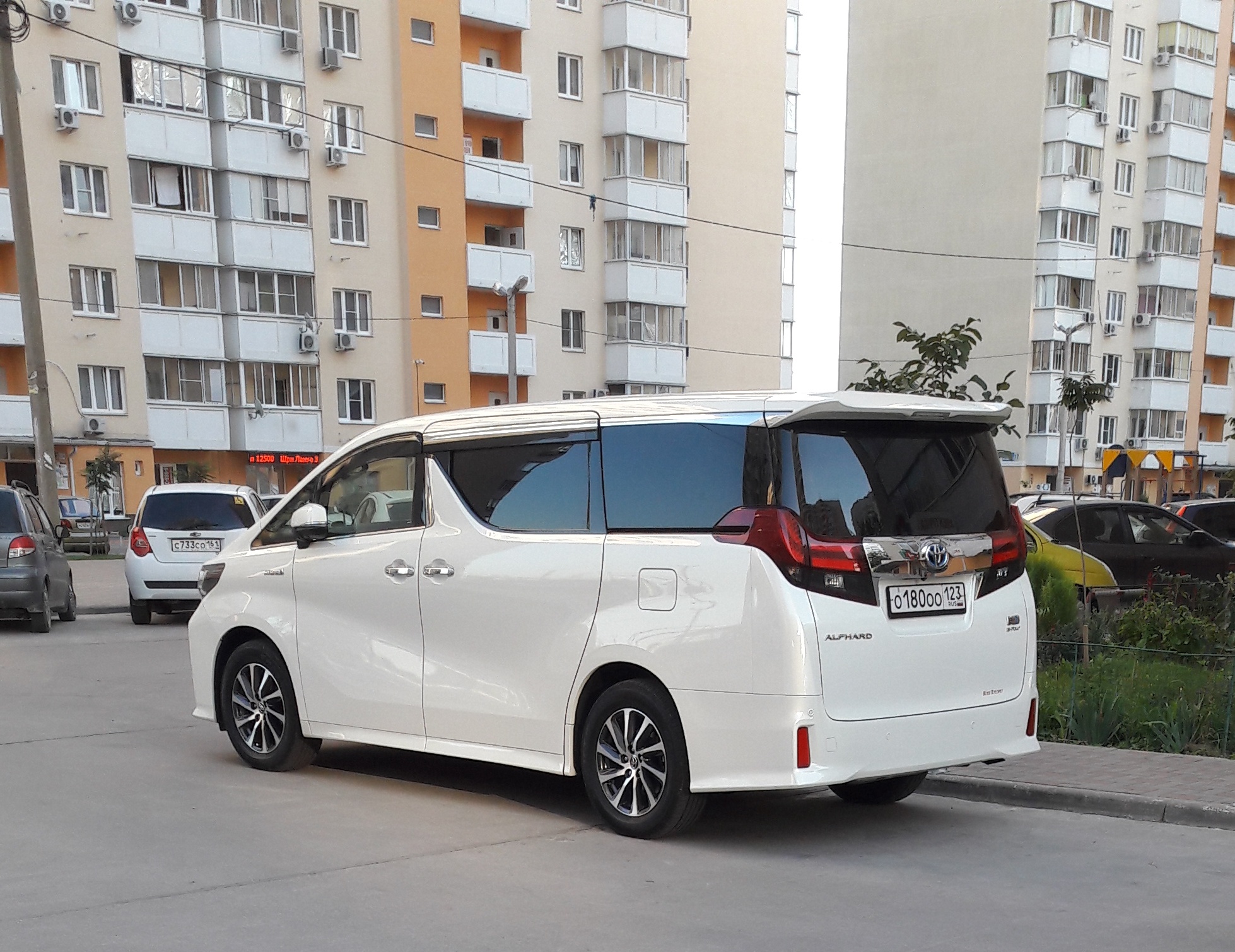 о 180 оо 123, Toyota Alphard 3rd gen (AH30), 2015­–2023