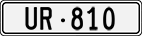 License plate of Switzerland, Cars