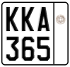 License plate of Greece, Motorcycles