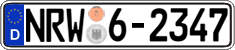 German license plate, Regional authorities