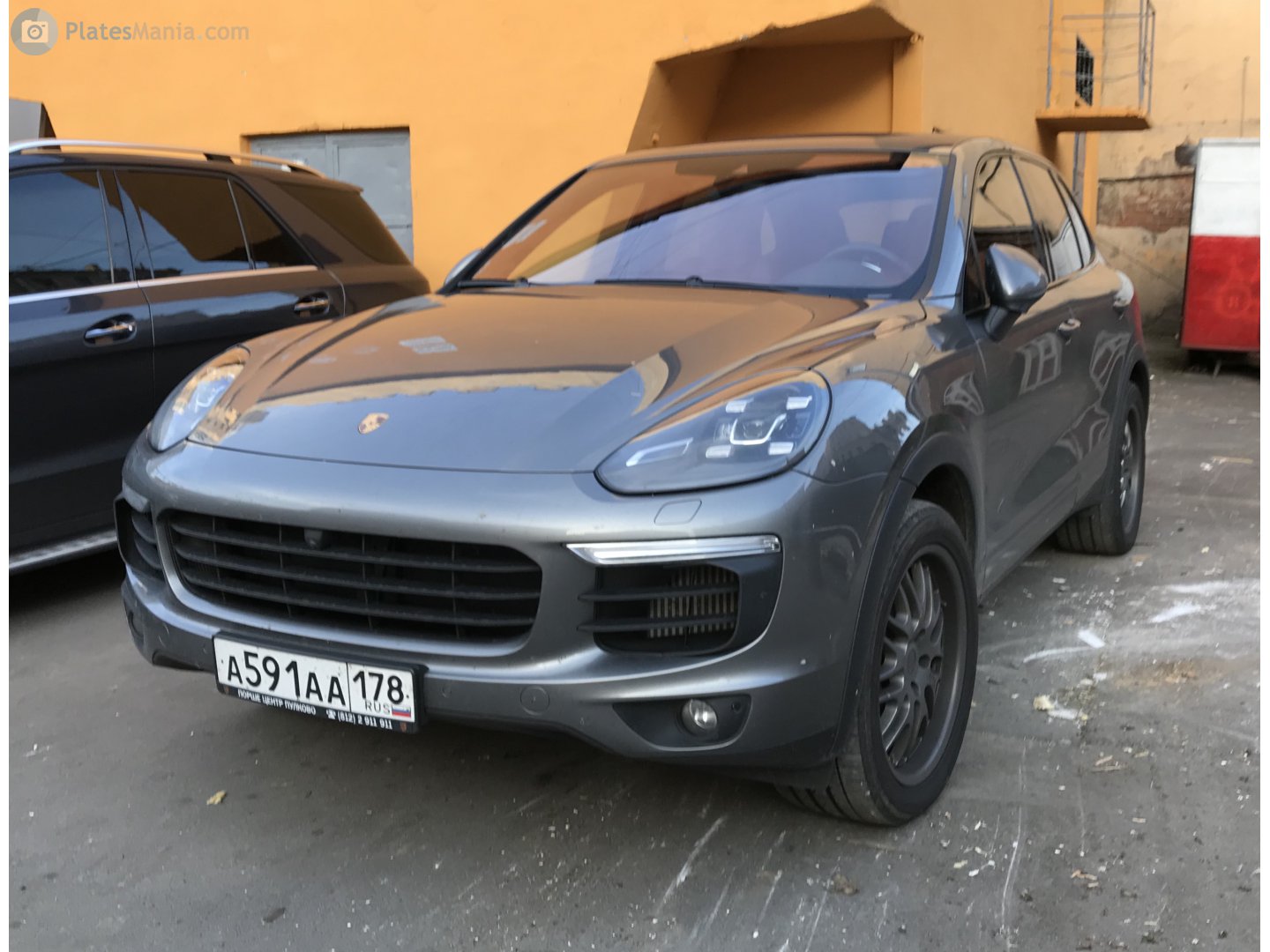а 591 аа 178, Porsche Cayenne 2nd gen (958; 92A), facelift, 2014–2017