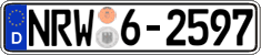 German license plate, Regional authorities