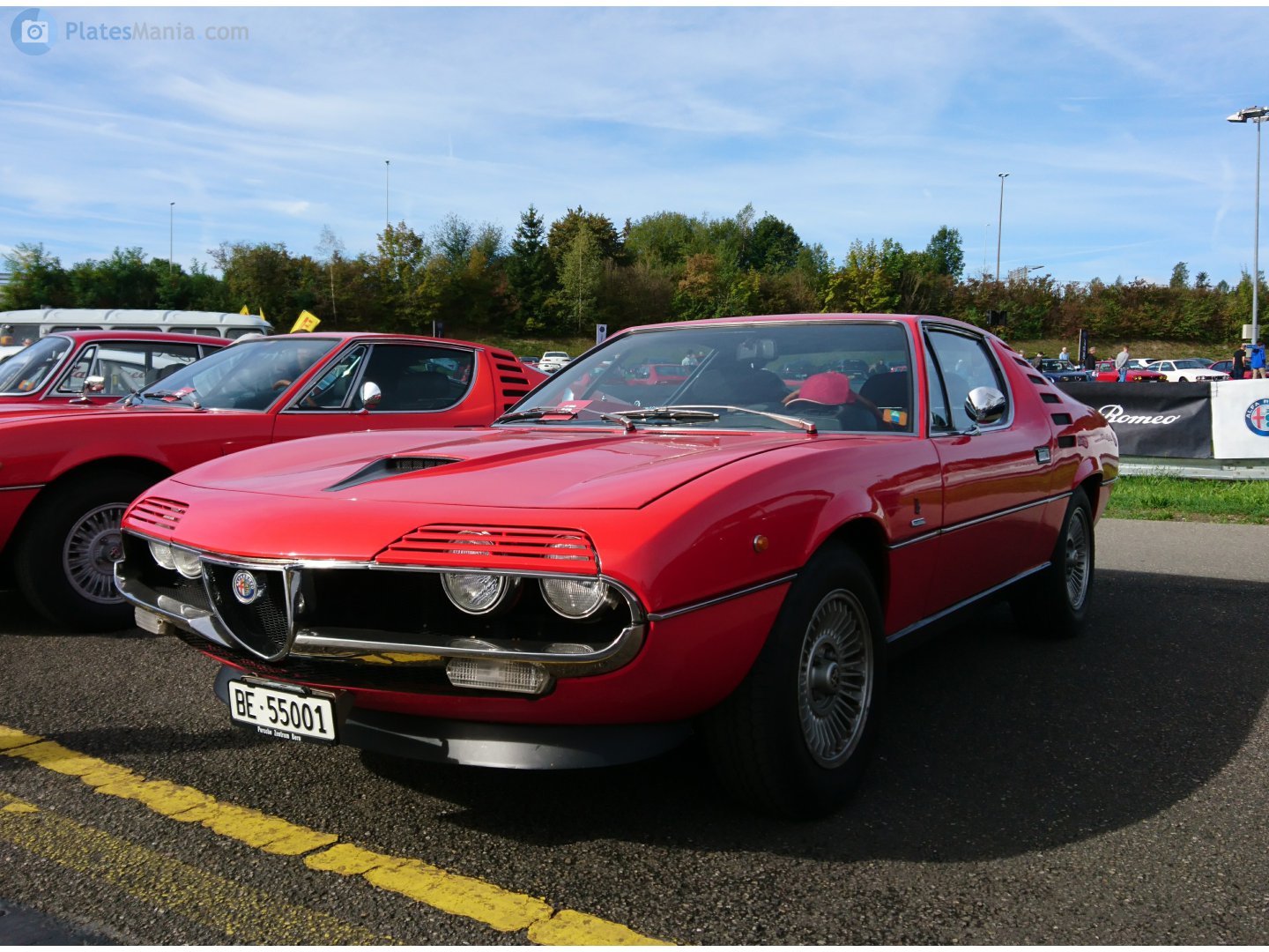 BE 55001, Alfa Romeo Montreal 1st gen (105), 1970–1977