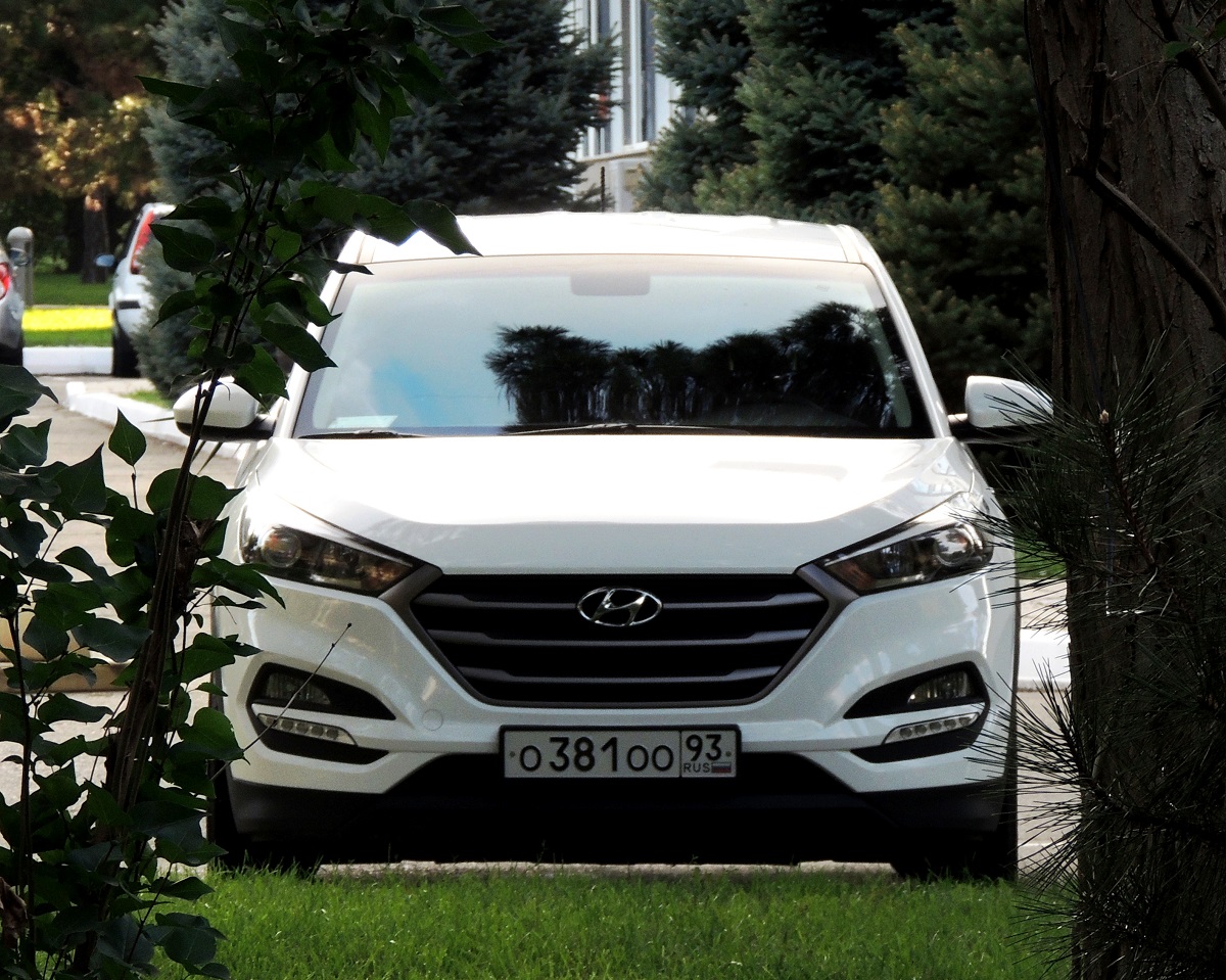 о 381 оо 93, Hyundai Tucson 3rd gen (TL), 2015–2018 (–2023 for LATAM-market)