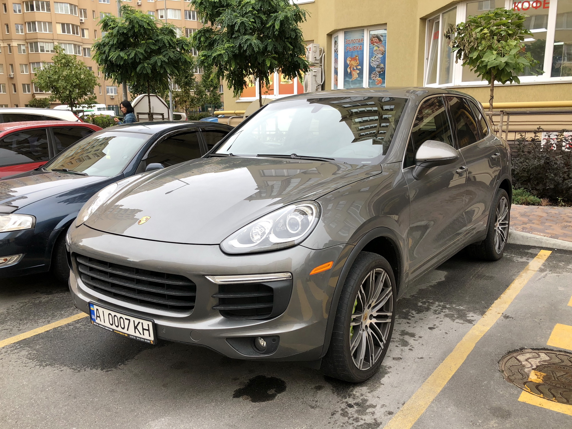AI 0007 KH, Porsche Cayenne 2nd gen (958; 92A), facelift, 2014–2017