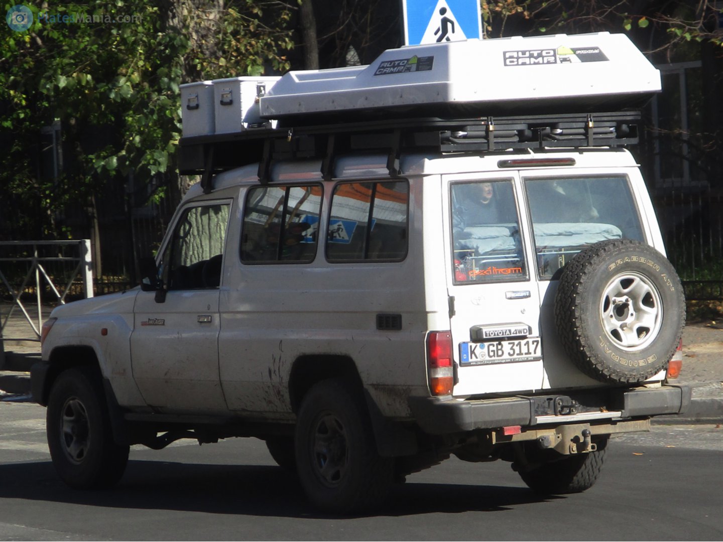 K GB 3117, Toyota Land Cruiser 70 3-door Troop Carrier (J78), 1st facelift, 2007–2023