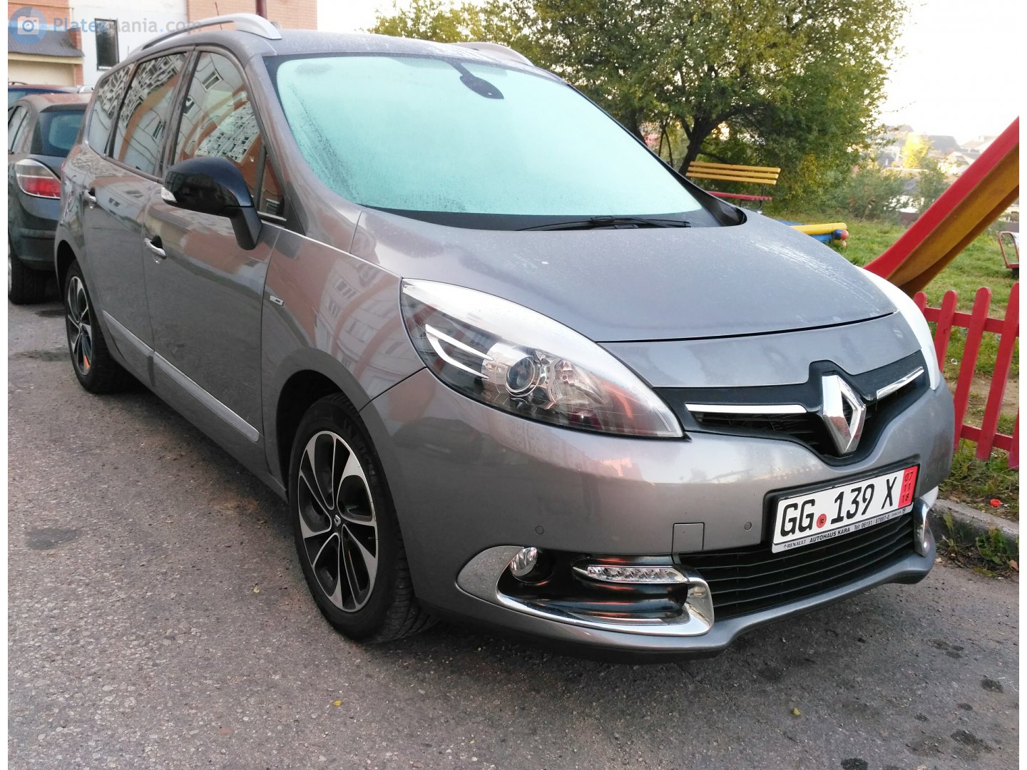 GG 139 X, Renault Scénic 3rd gen Grand (R95), 2009–2016