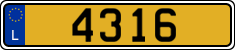 License plate of Luxembourg, Vanity Plates
