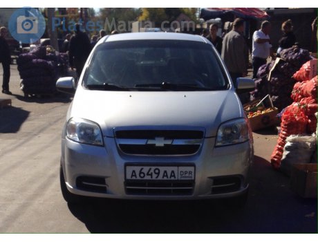 а649аа, Chevrolet Aveo