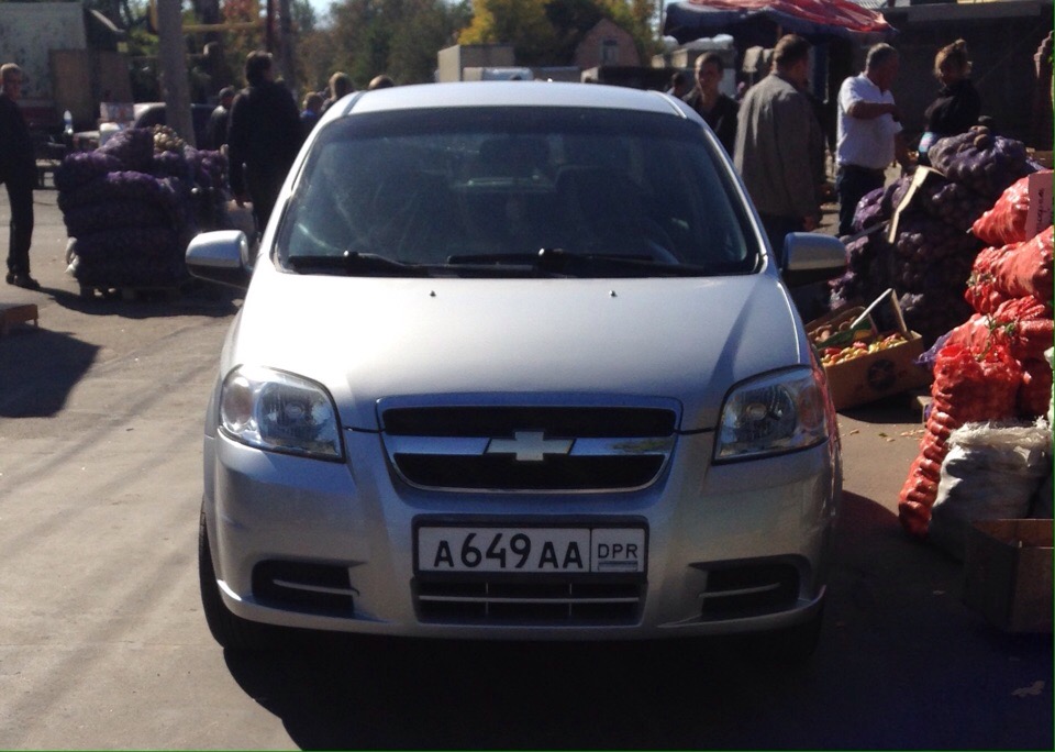 а 649 аа, Chevrolet Aveo 