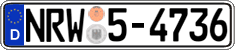 German license plate, Regional authorities
