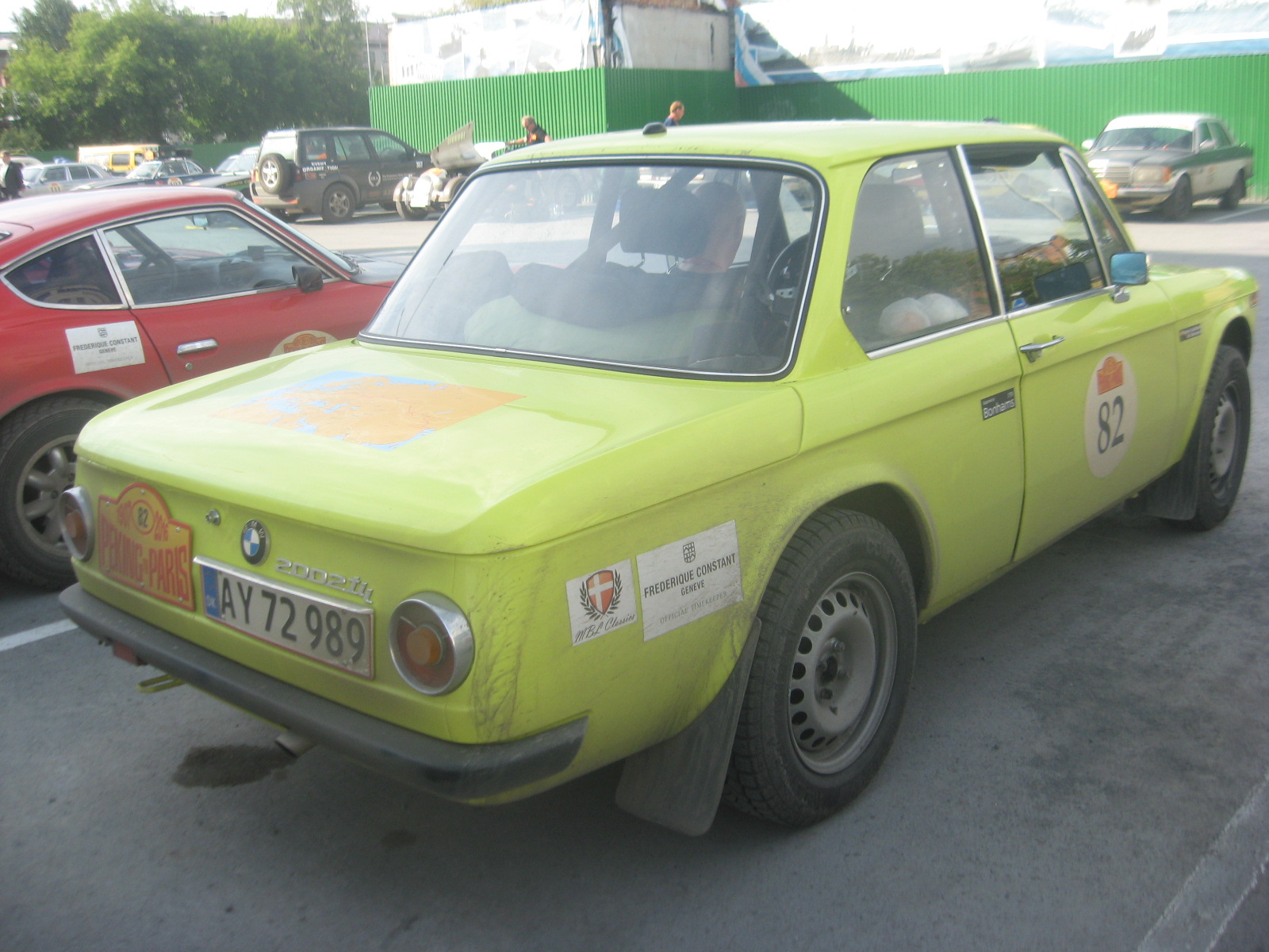 AY 72989, BMW 02 Series 1600/1600-2/1602/1802/2002 2-door Sedan (114/E10), 1966–1973