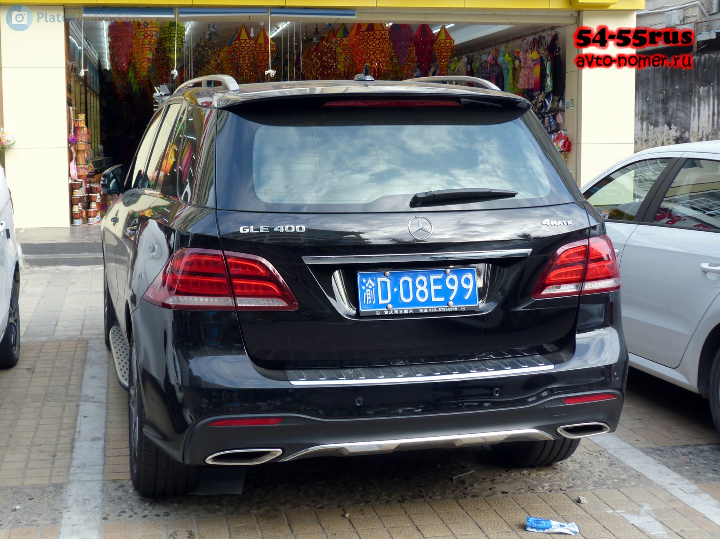 渝D·08E99, Mercedes-Benz GLE-Klasse 1st gen SUV (W166), 2015–2018