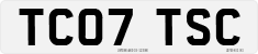License plate of the United Kingdom, 2001 year system