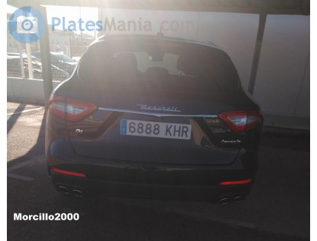 6888 KHR, Maserati Levante