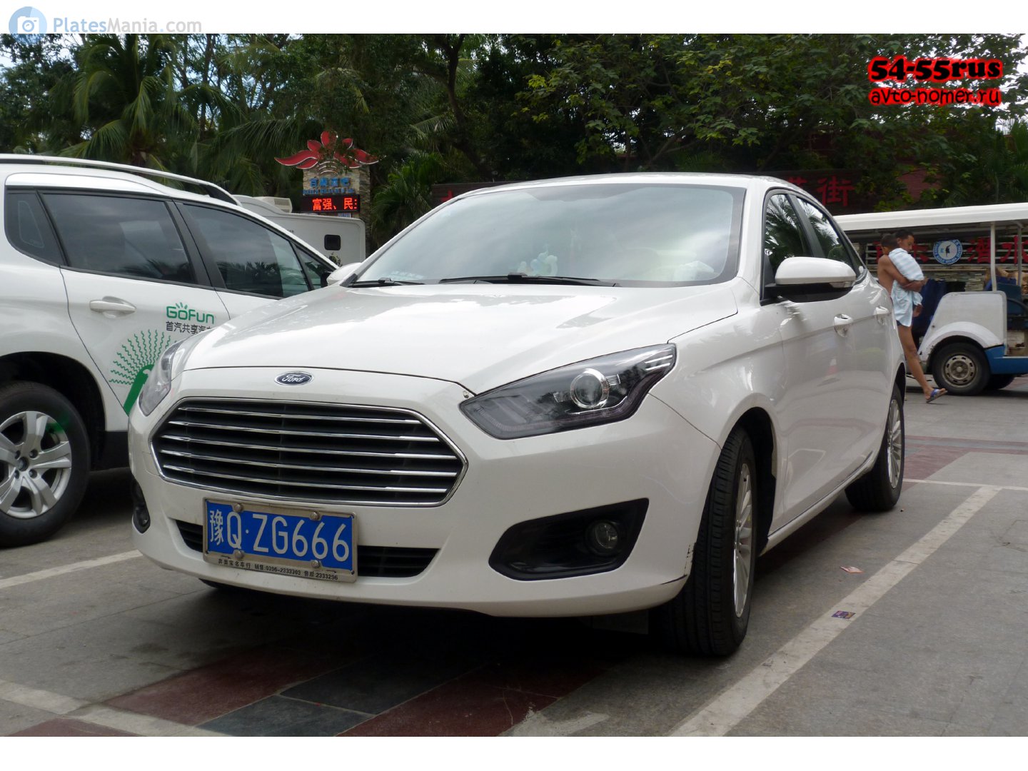 豫Q·ZG666, Ford Escort 6th gen (C490; CN-market), 2015–2018