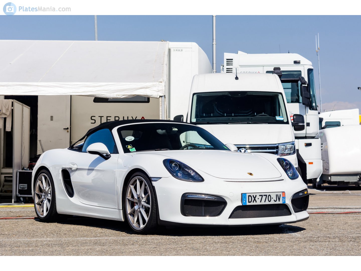 DX-770-JV, Porsche Boxster 3rd gen (981), 2012–2017